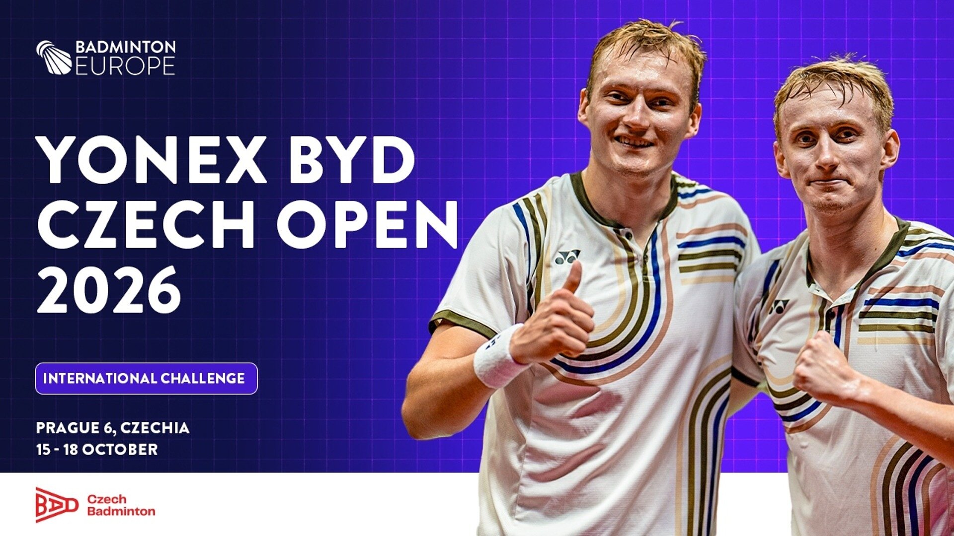Mael Cattoen / Lucas Renoir (FRA) - Alex Green / Zach Russ (ENG)
